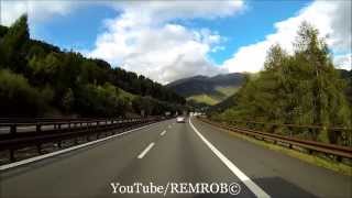 Driving Through Alps From Vipiteno  Sterzing Italy To Sindelsdorf Germany [upl. by Karen650]