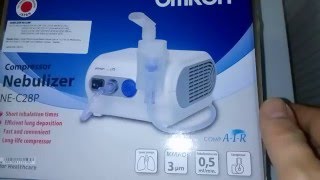 Omron NEC28P Kompresörlü Nebulizatör Kullanımı [upl. by Adirem448]