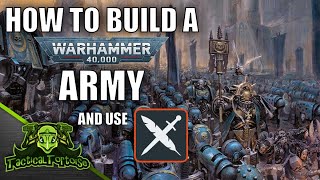 How To Build 40k Armies using Battlescribe  Warhammer 40k Tutorial [upl. by Seerdi925]