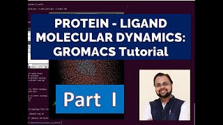 Molecular Dynamics Tutorial  ProteinLigand Complex GROMACS  PART 1 [upl. by Danell]