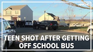 CMS student shot after getting off bus [upl. by Elyrehc]