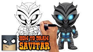 How to Draw Savitar The Flash [upl. by Iggy]