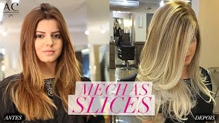 COMO FAZER MECHAS SLICES [upl. by Tnek]