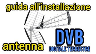 installazione antenna digitale terrestre fai da te [upl. by Eleni]