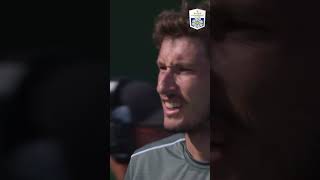 Carreno Busta BRILLIANT Bounce Back Volley [upl. by Roehm206]