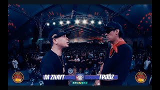 FlipTop  M Zhayt vs Frooz [upl. by Kaliski]