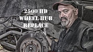 Chevy GMC 2500HD Wheel Bearing Replace [upl. by Ojillib]