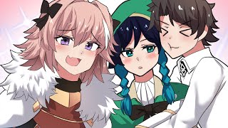 Astolfo amp Master Meet Venti 【ONESHOT】 [upl. by Nylednarb]