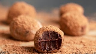 Easy Chocolate Truffles 4 Ways [upl. by Moia998]