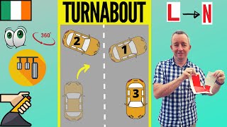 How to do a Turnabout for the Driving Test 2023 [upl. by Elatnahc329]