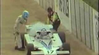 F1 1977 Tom Pryce Fatal Crash Angle 2 [upl. by Neenahs961]