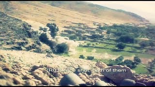 Airstrike in Aghanistan  3 JDAM TACP [upl. by Elletnahc]