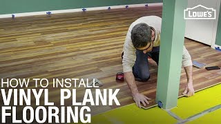 How To Install Waterproof Vinyl Plank Flooring  DIY Flooring Installation [upl. by Rajiv]