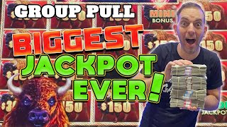 🤑 Greedy Group Pull Wins BIGGEST JACKPOT EVER [upl. by Alieka296]