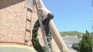 Pro Tip How to safely install large wreaths [upl. by Yanaton604]