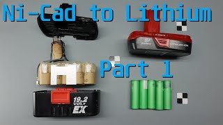 HOW TO REBUILD 18V DEWALT NICDNIMH BATTERY [upl. by Nyberg8]