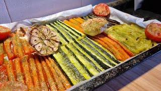 Verduras al Horno  ✅ parrillada de verduras [upl. by Oys]