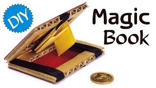 How to Make Magic Book Using Cardboard amp Paper [upl. by Silda]