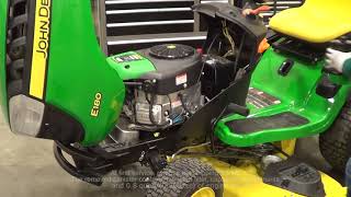 How to Change the Easy Change Oil System  John Deere [upl. by Yeznil68]