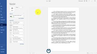 Word Yazdır Çıktı Alma Microsoft Ofis Yazdir CiktiAlma Print Office [upl. by Willem649]