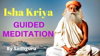 Isha Kriya  A Guided Meditation By SadhGuru [upl. by Enohsal]