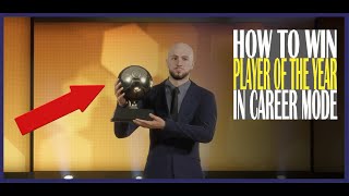 How to Win PLAYER OF THE YEAR in FIFA 22 Career Mode [upl. by Goetz]