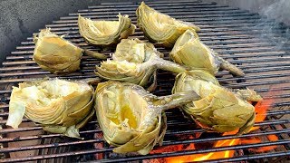 Easy and simple Grilled Artichokes Recipe [upl. by Selim]