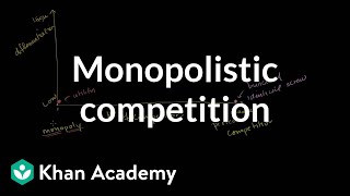 Oligopolies and monopolistic competition  Forms of competition  Microeconomics  Khan Academy [upl. by Isia]