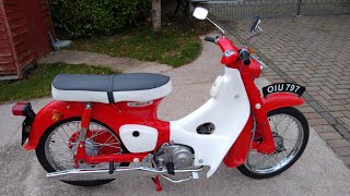 HONDA 50 C100 1965  motorbike restoration [upl. by Iney]