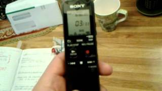 How to use a Sony digital tape recorder [upl. by Adnohryt]