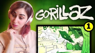 KPOP FAN REACTION TO GORILLAZ Rhinestone Eyes  Part 1 [upl. by Inahpets]