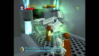 LEGO Star Wars Walkthrough Episode 1 Chapter 1 Negotiations [upl. by Cohl]