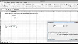 Beregning af gennemsnit standardafvigelse og RSD i Excel [upl. by Netsrek]