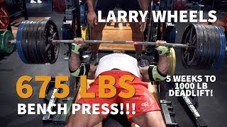 675LBS307KG BENCH PRESS PR [upl. by Barclay842]