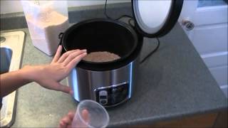 How to Use a Rice Cooker  Steamer [upl. by Cleti]