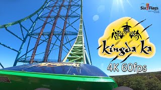 Official Kingda Ka POV 2021  4k 60fps  Six Flags Great Adventure [upl. by Etheline]