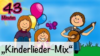 🎵 Der Kinderlieder Mix  Kinderlieder deutsch  muenchenmedia [upl. by Nortad474]