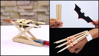 3 Best Popsicle Stick DIY Craft [upl. by Celine]