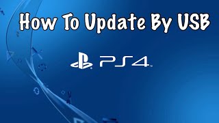 How To Update PS4 By USB and resolve error SU413334 [upl. by Eynttirb976]