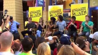 Lemonade Mouth Cast Decides Whos Who in Their Family [upl. by Gaye]