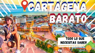 CARTAGENA BARATO ‼️COSTOS‼️GUIA COMPLETA ✅ ¿Qué hacer ¿Cómo llegar ¿Dónde dormir Parte 1 ✈ 🇨🇴 [upl. by Bari]