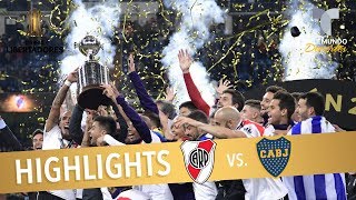 River Plate vs Boca Juniors Final 31 Goals amp Highlights  Copa Libertadores  Telemundo Deportes [upl. by Enelhtak]