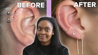 We Got Custom Ear Piercings [upl. by Palla]