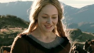 Eowyn Talks With Aragorn  LOTR The Two Towers HD [upl. by Renick]