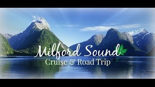 Milford Sound New Zealand  Cruise amp Road Trip 2017 [upl. by Moreland]