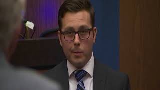 Raw video Excerpt from former Mesa officer Phillip Brailsfords testimony in his murder trial [upl. by Terryn]