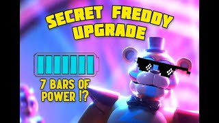 FNAF Security Breach  Secret Freddy Battery Upgrade [upl. by Edan]