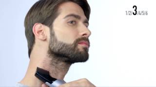 Tutorial barba Corte de Barba moderna [upl. by Lonnard]