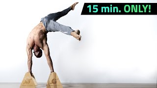 15 Minute DAILY Handstand Routine All Levels [upl. by Ruthi]