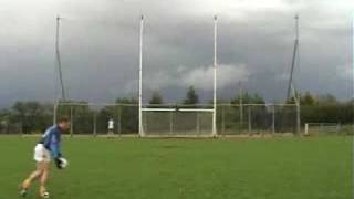 Gaelic Football Skills  Hook Kick [upl. by Heppman]